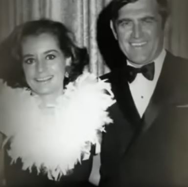 La exesposa de Robert Henry Katz, Barbara Walters, con su segundo exmarido, Lee Guber.